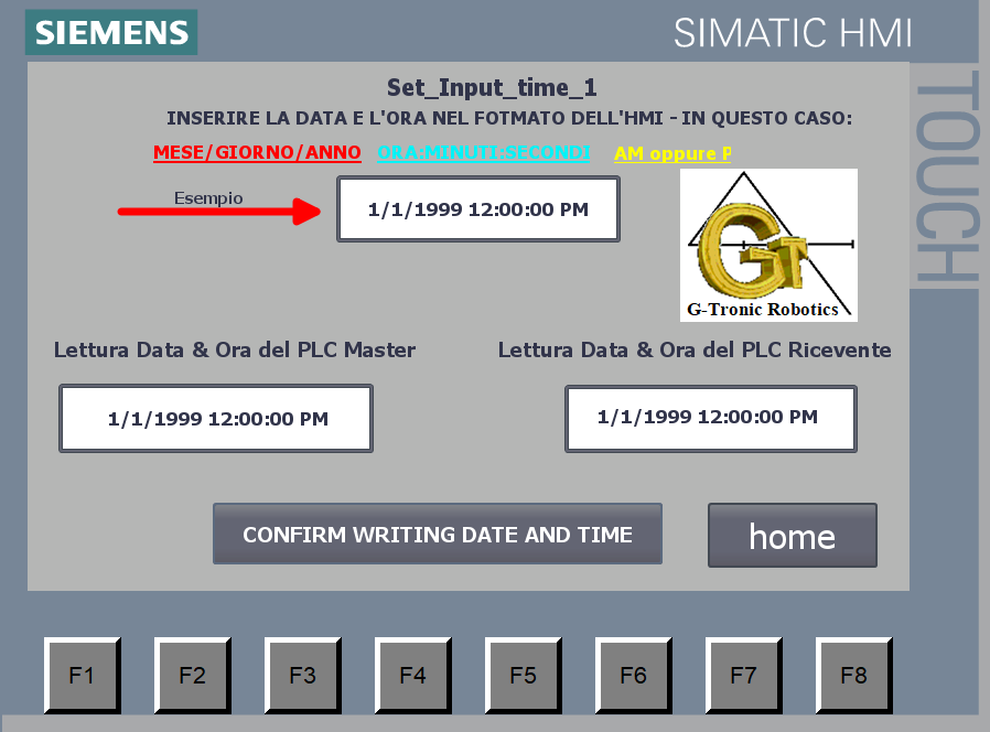 Time server and sincronization