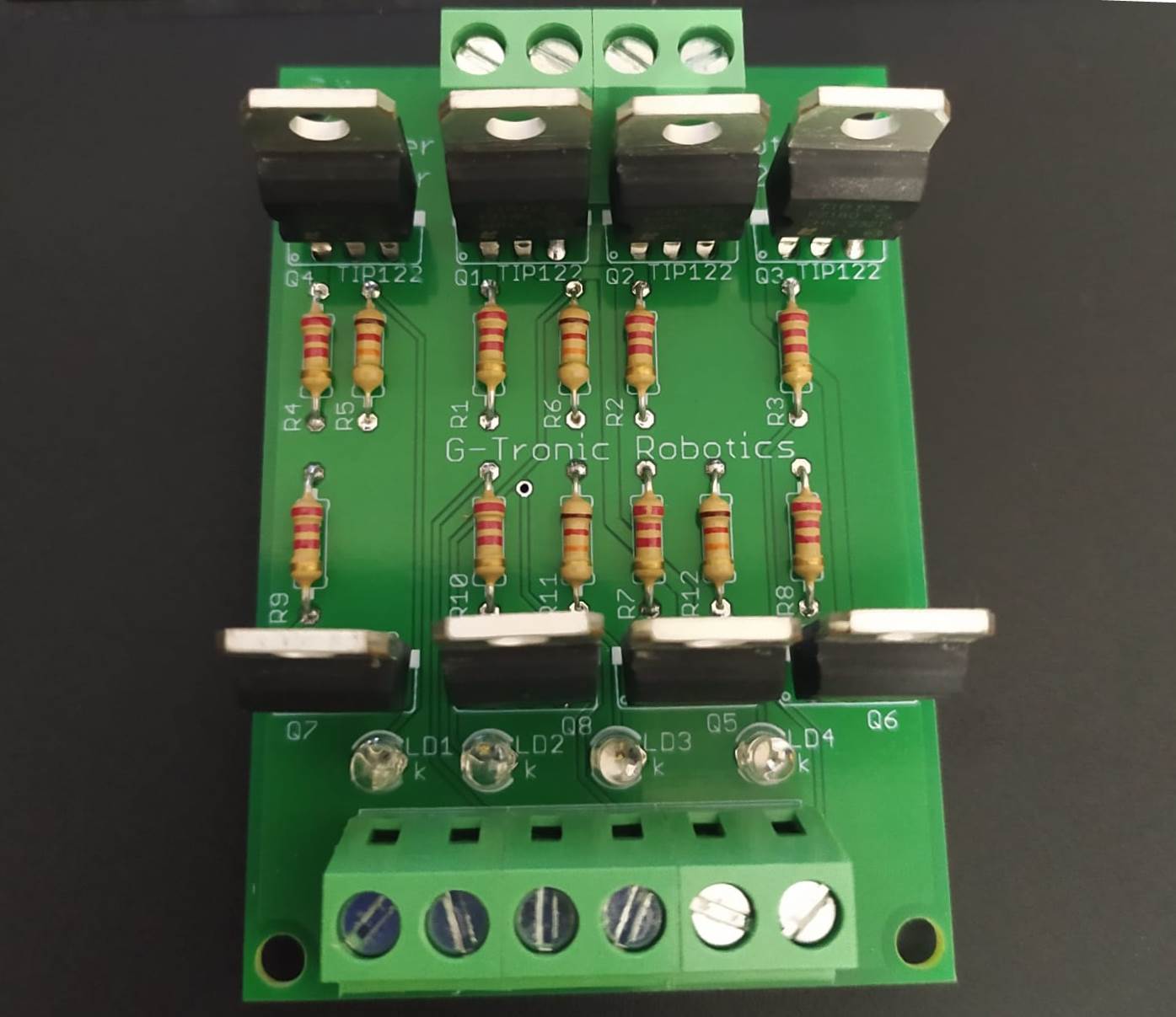 Dual bridge stepper driver