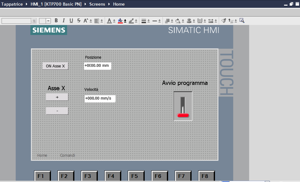 Parametrizza command table (5)